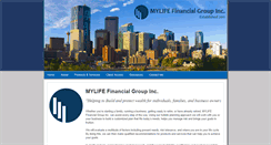 Desktop Screenshot of mylifefinancialgroup.com